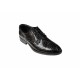 Pantofi barbati eleganti, din piele naturala, Negru, CROCO, CIUCALETI SHOES