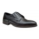 Pantofi barbati office, eleganti din piele naturala, Negru, TEST59N