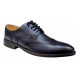 Pantofi barbati office, eleganti din piele naturala, Bleu Navy, TEST68BL