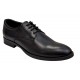 Pantofi barbati office, eleganti din piele naturala, Negru, TEST69N