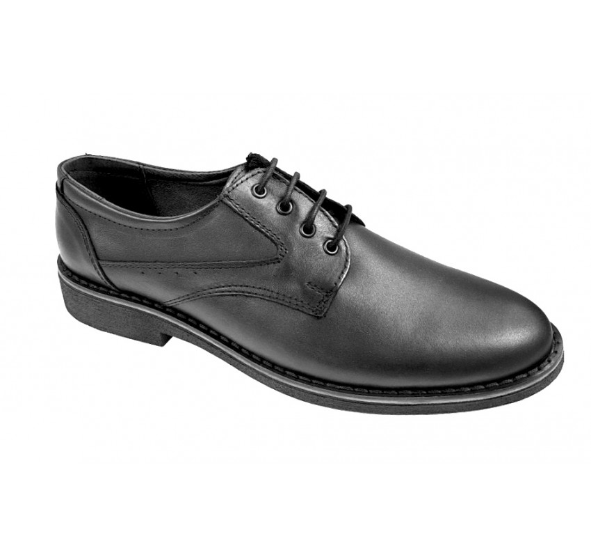 Pantofi barbati casual din piele naturala - Model Negru 87N