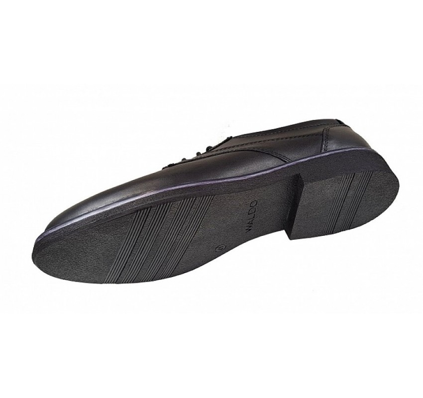 Pantofi barbati casual din piele naturala - Model Negru 87N