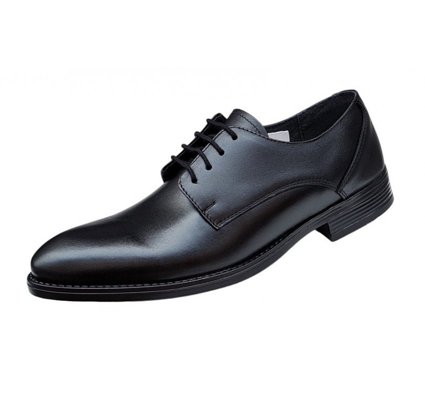 Pantofi barbati elegant din piele naturala - Negru 990N