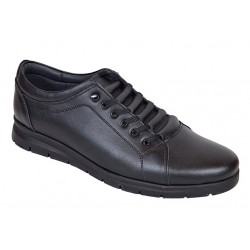 Pantofi caual barbati din piele naturala negru model Tipon
