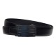 Curea barbati eleganta din piele naturala de culoare neagra pentru costum TK15N