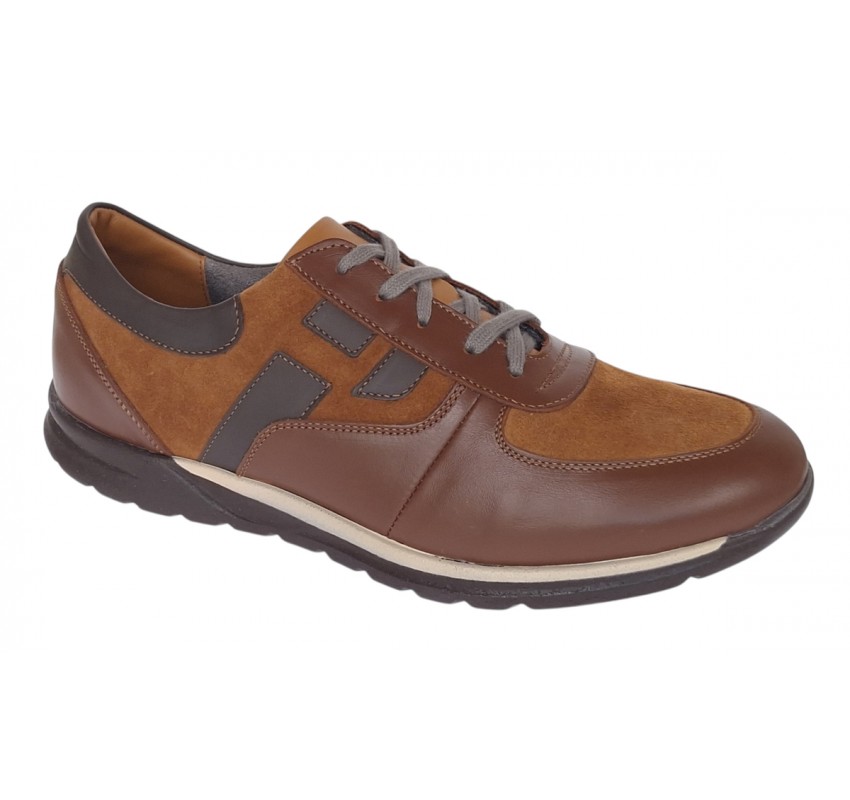 Pantofi barbati sport din piele naturala - Model Luis Maro LVIC3200 Marimea 44