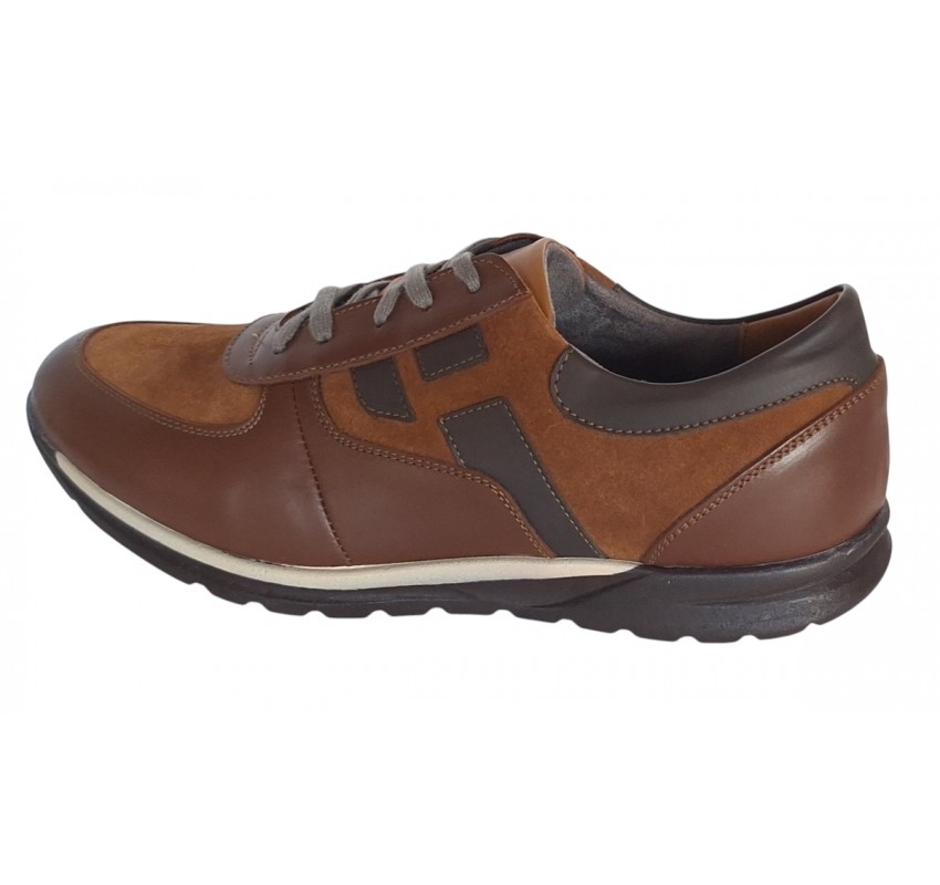Pantofi barbati sport din piele naturala - Model Luis Maro LVIC3200 Marimea 44