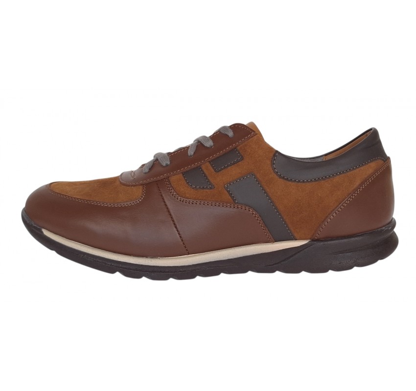 Pantofi barbati sport din piele naturala - Model Luis Maro LVIC3200 Marimea 44
