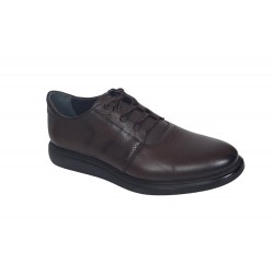 Oferta Marimea 44 Pantofi casual barbati din piele naturala Maro - VIK1316L