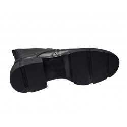 Ghete barbati, casual, din piele naturala, fermoar, imblanite, VIK215N Marimea 43