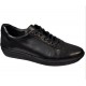 Pantofi barbati, casual, piele naturala, Negru, Ultra Confort, VIKOTTY, VIK217N