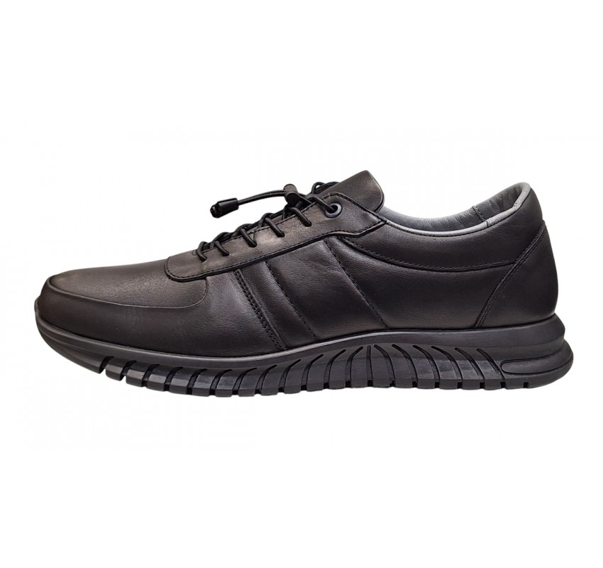 Pantofi casual barbati piele naturala VIK 317 Negru Pantofi casual barbati piele naturala VIK 317 Negru