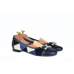 Balerini dama cu fundita din piele naturala ZENABL