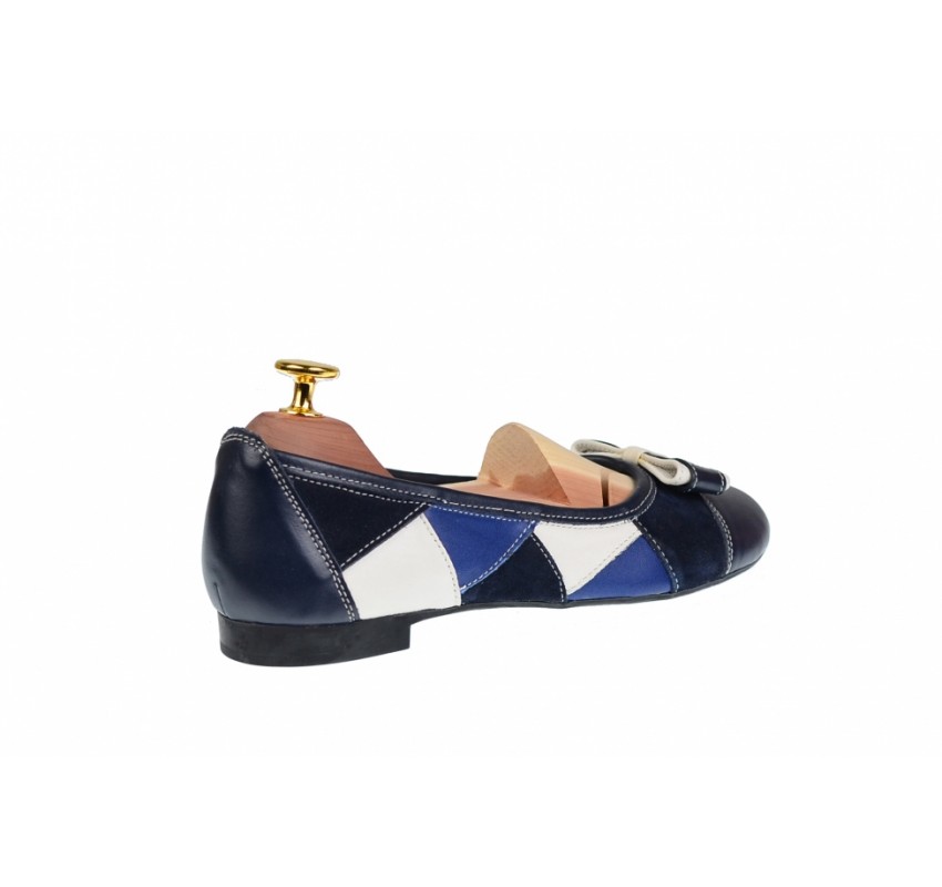 Balerini dama cu fundita din piele naturala ZENABL